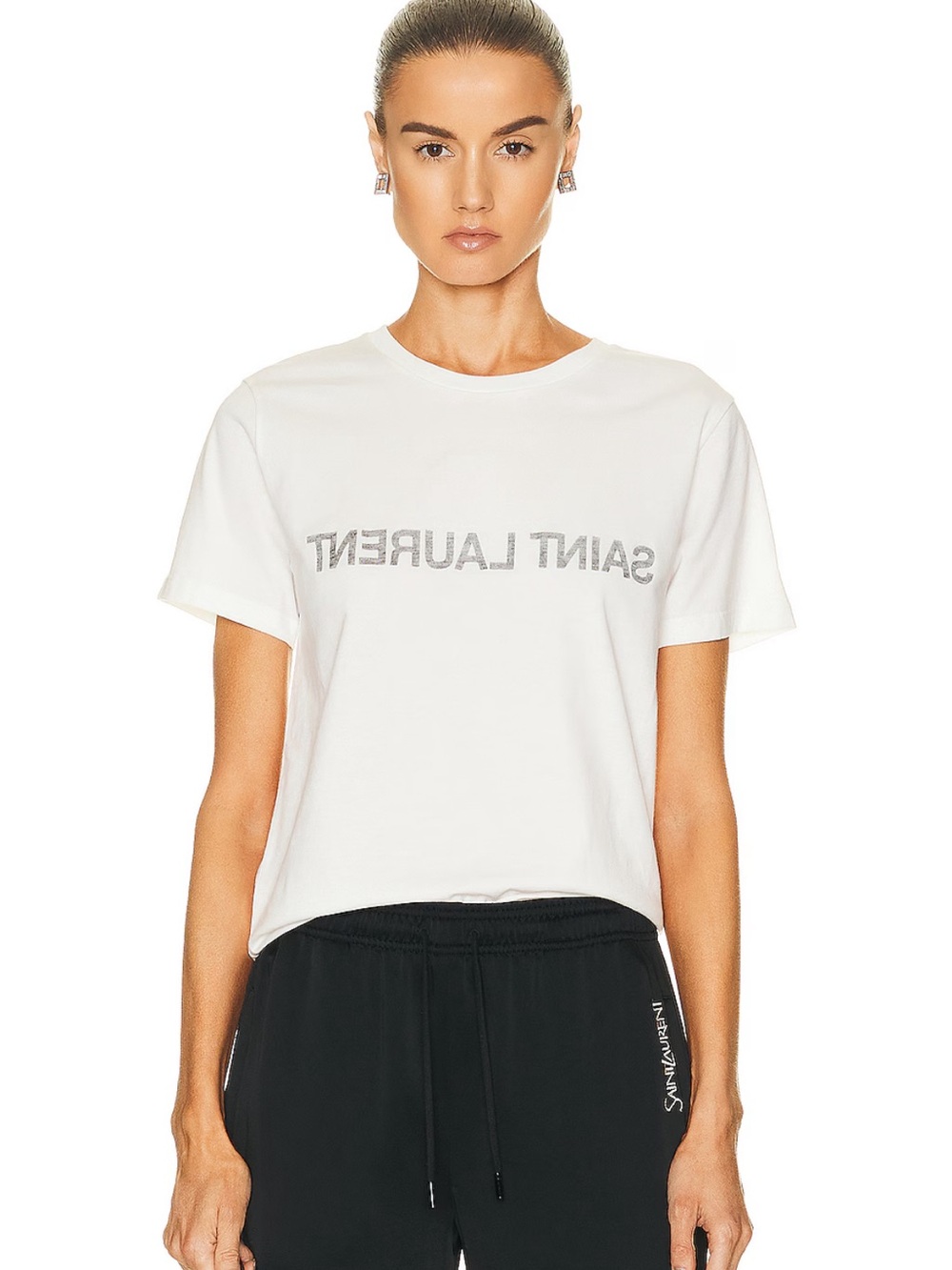 Saint Laurent Logo Tee Shirt
